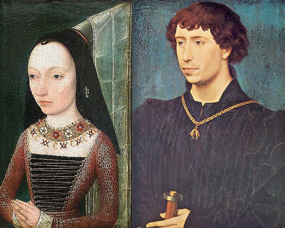 Margaret of York and Charles the Bold of Burgundy