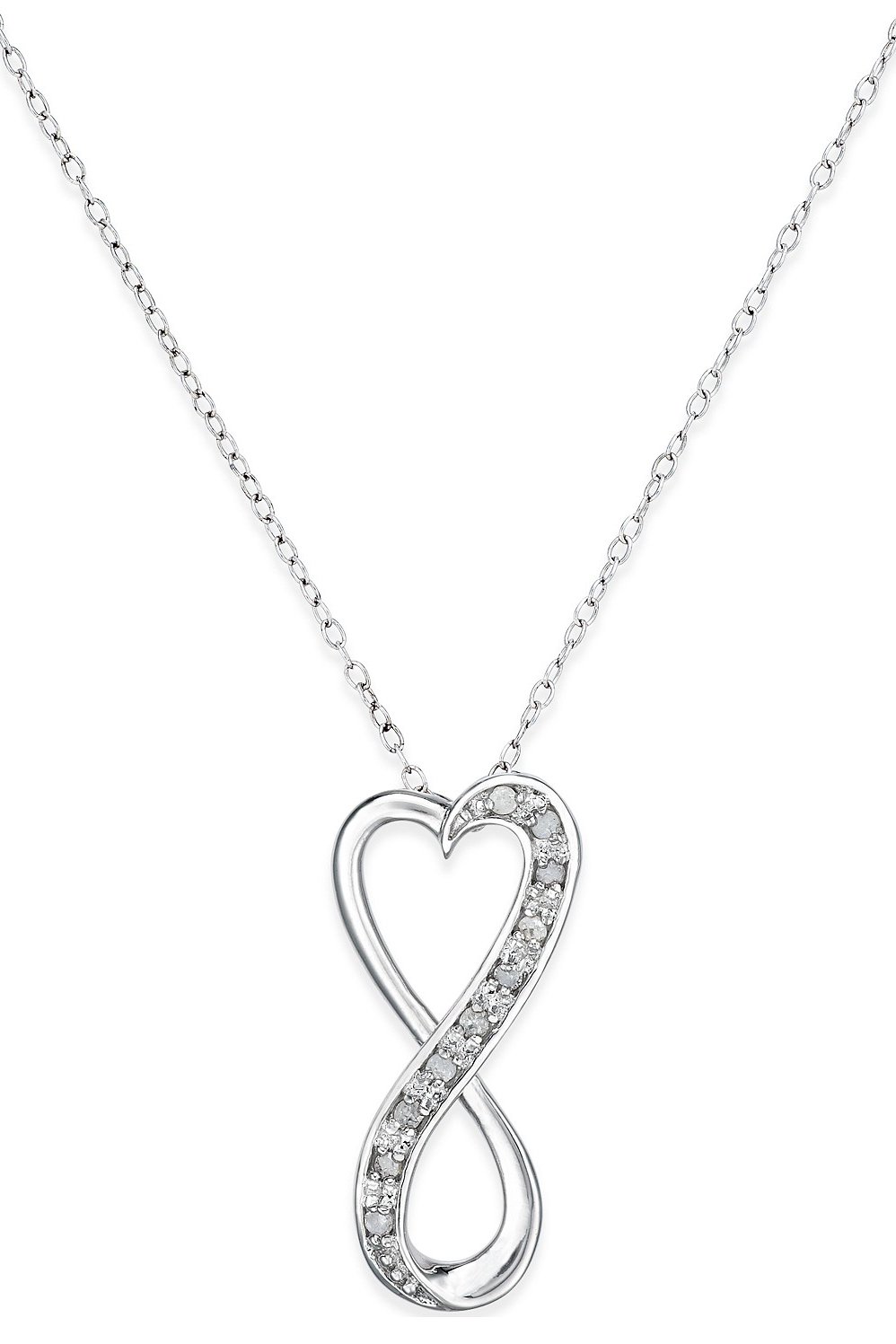 Diamond Infinity Heart 18
