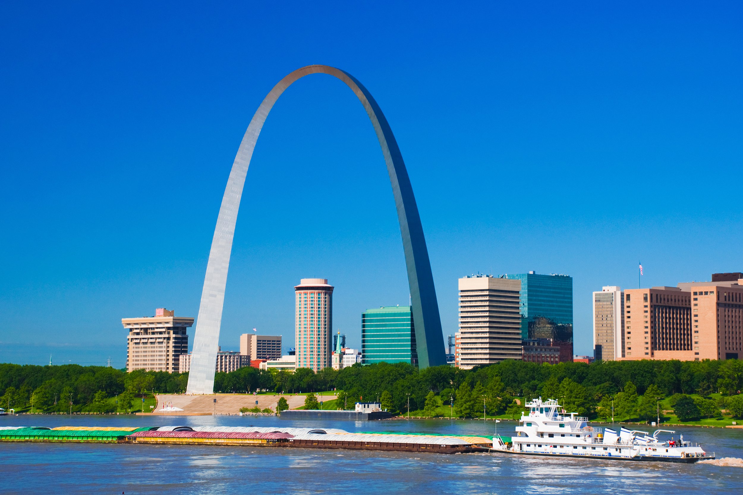 Gateway Arch in St. Louis, MO