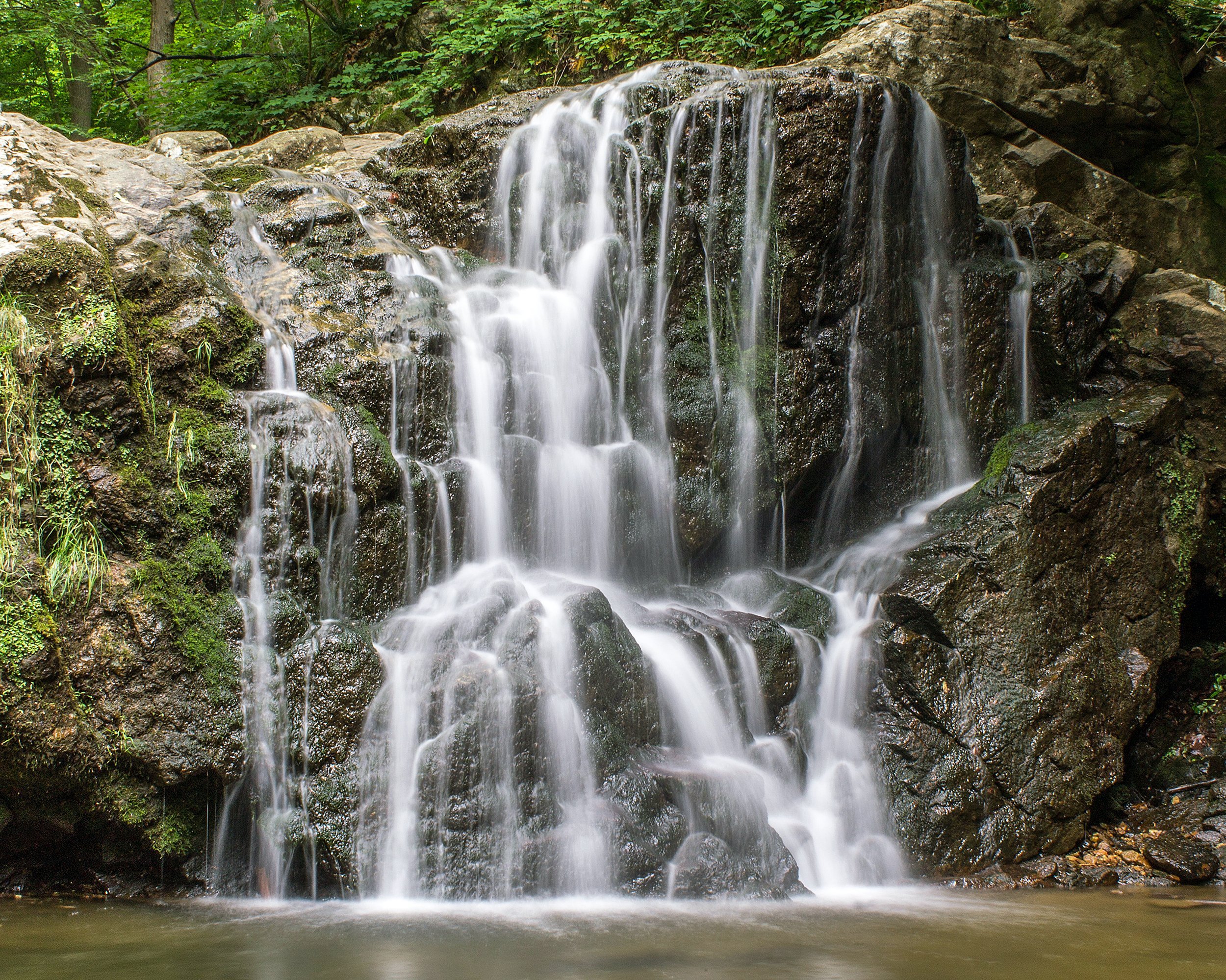 cascade waterfalls at Patapsco Valley State Park