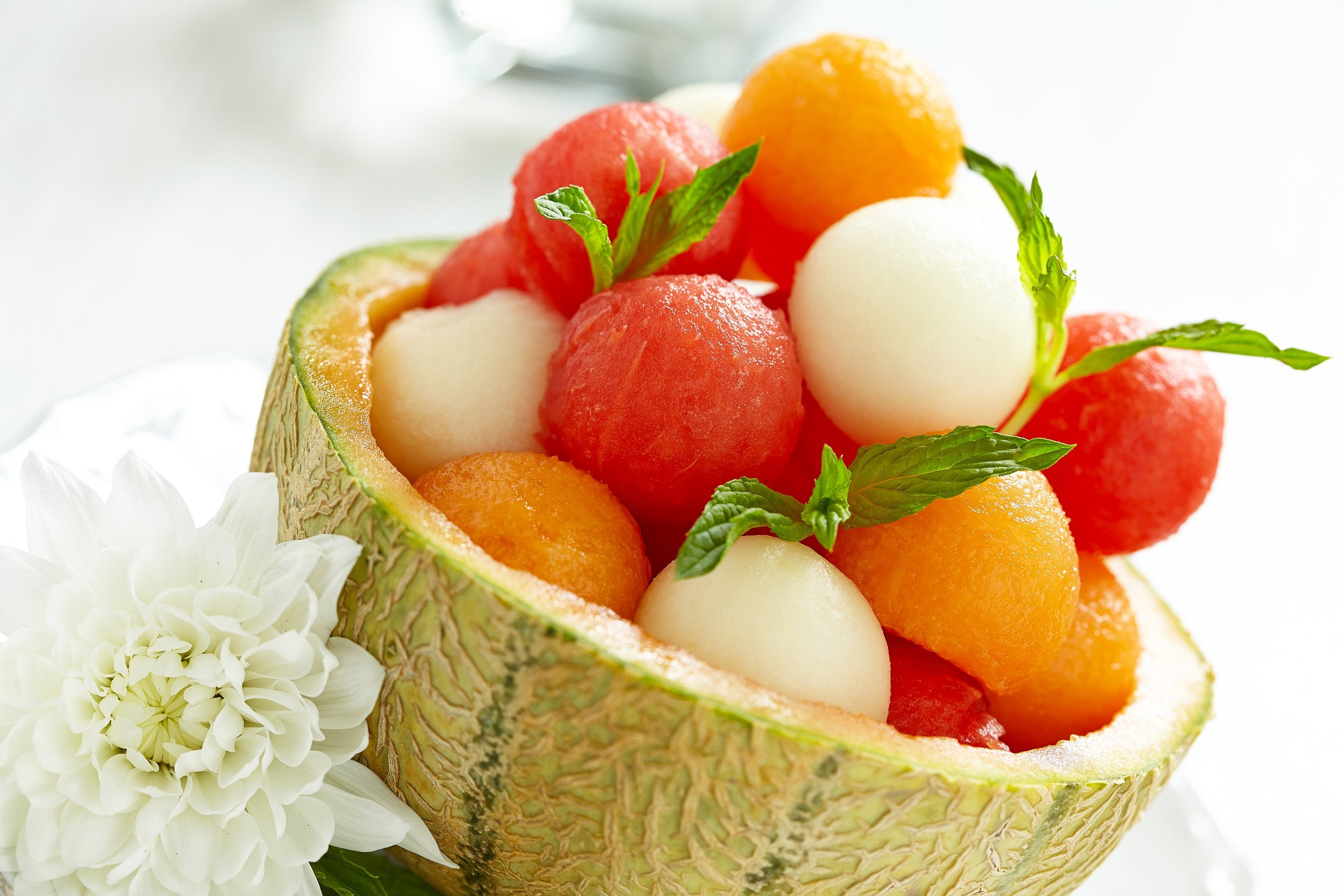 Melon and Mint Salad