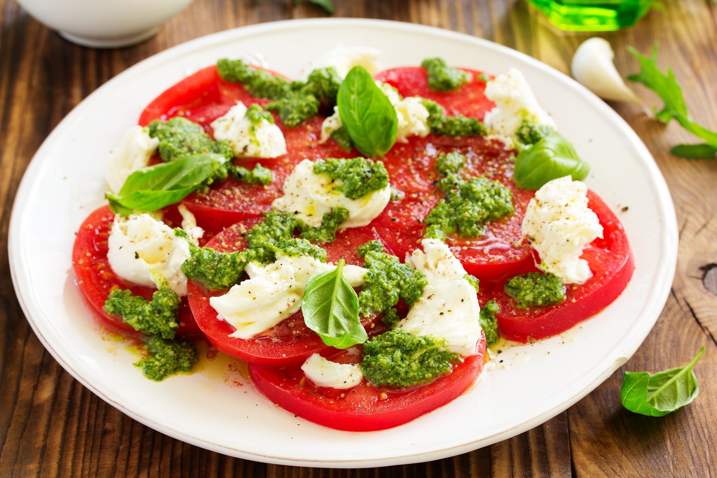 Pesto Tomato Salad