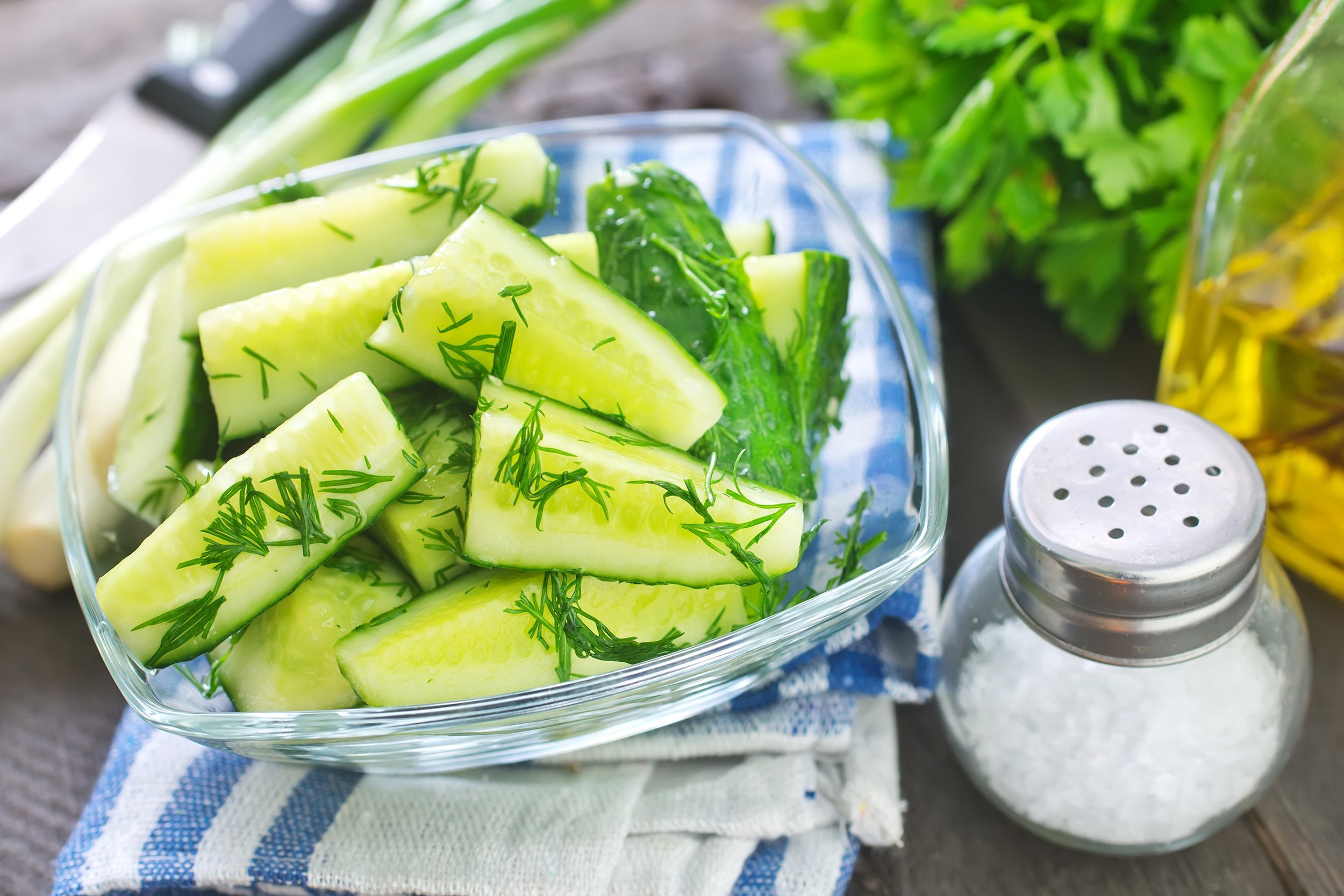 Smashed Cucumber Salad