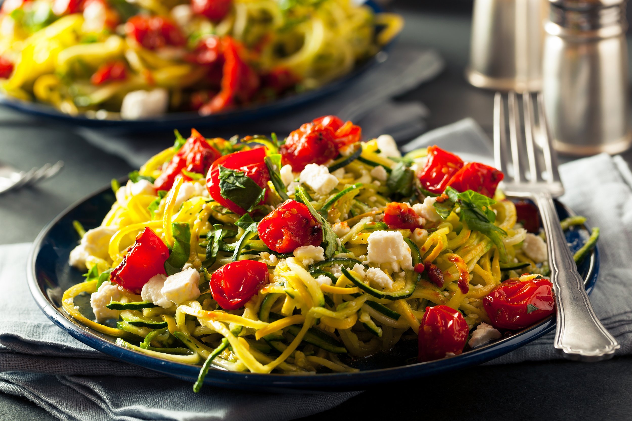 Zucchini Noodle Salad