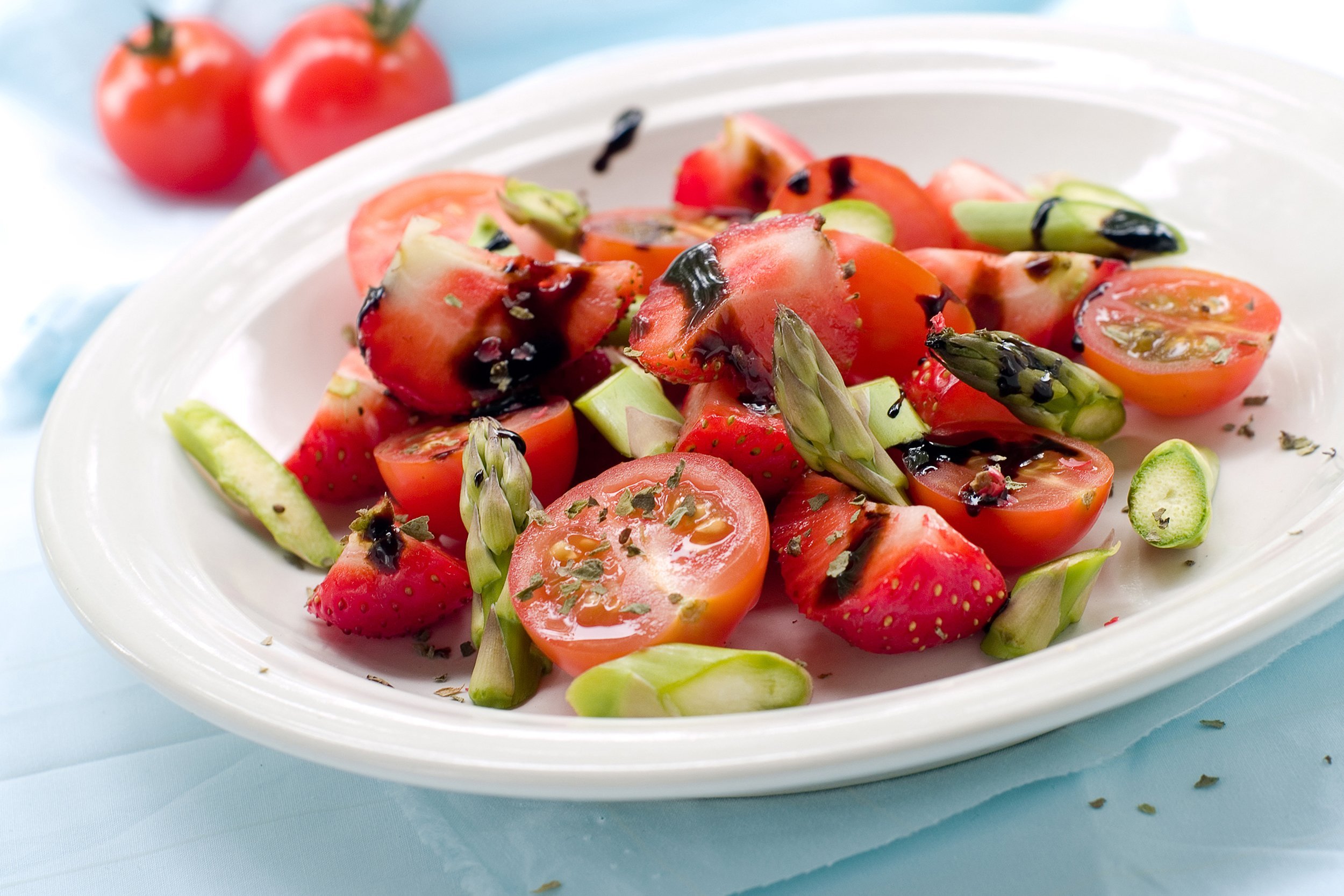 Strawberry Tomato Salad