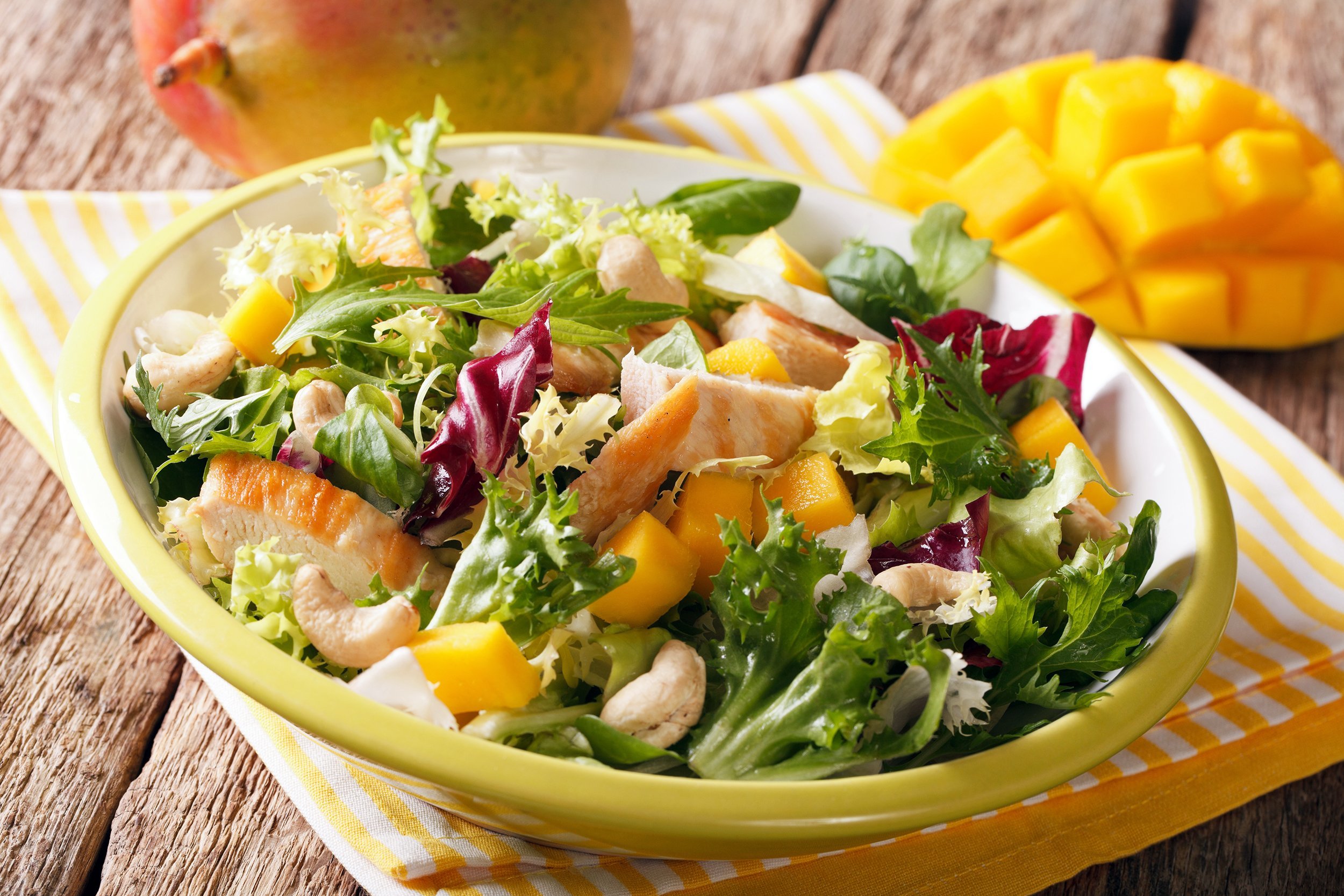 Grilled Chicken Mango Salad