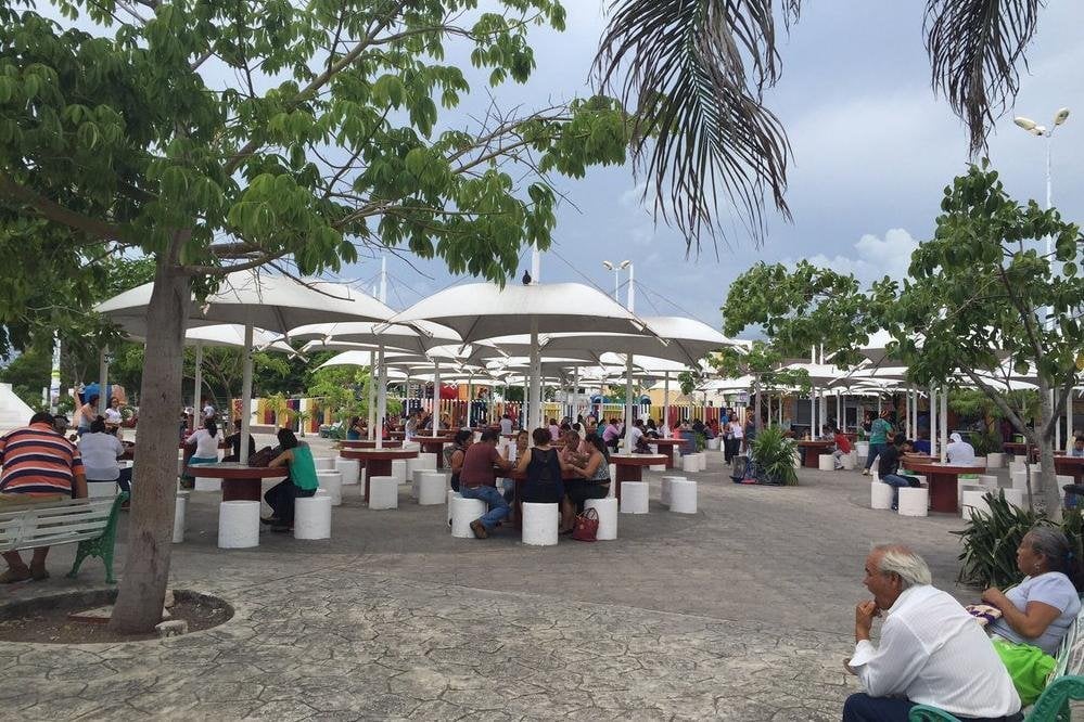 The Parque De Las Palapas