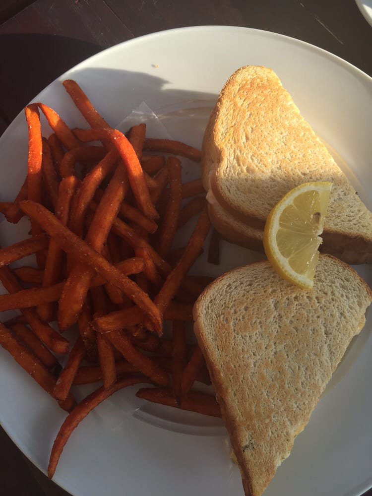 Sandwich and fries from 33rd Street Bistro