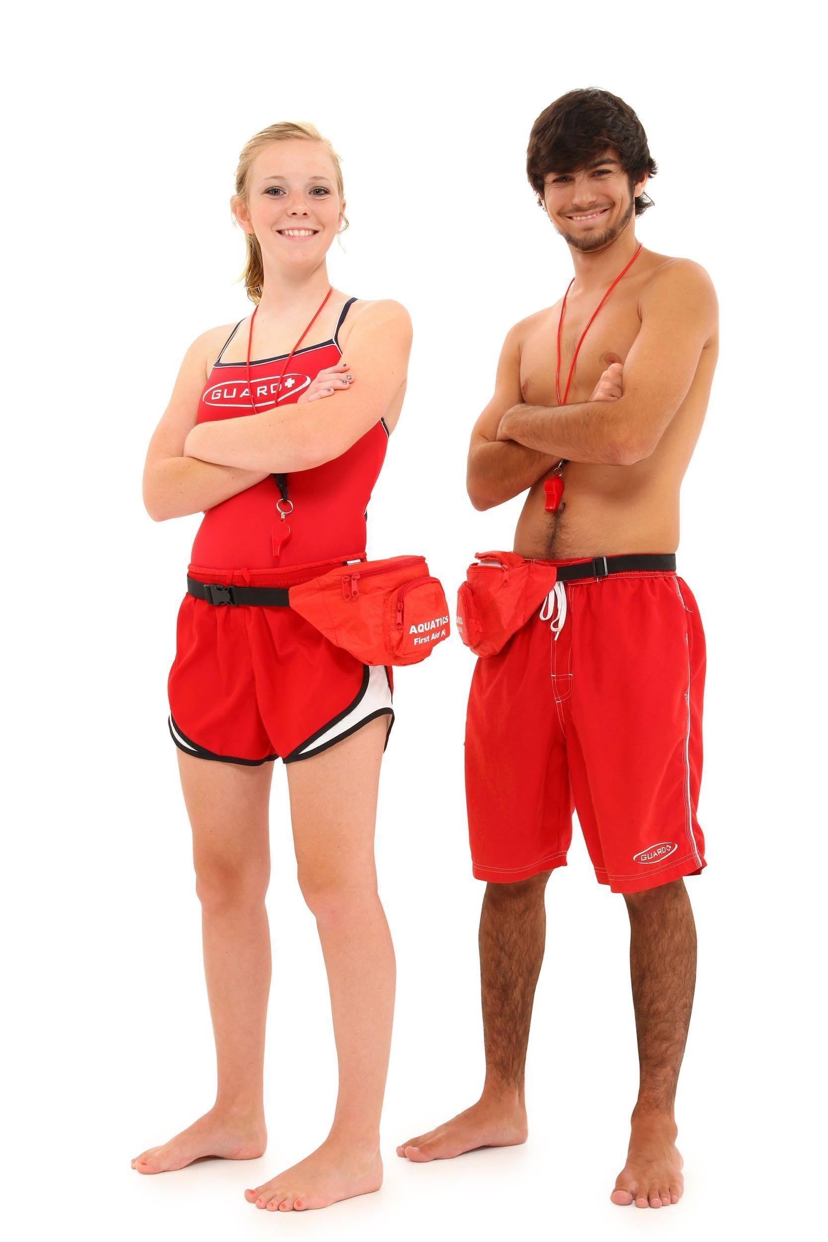 two teen life guards