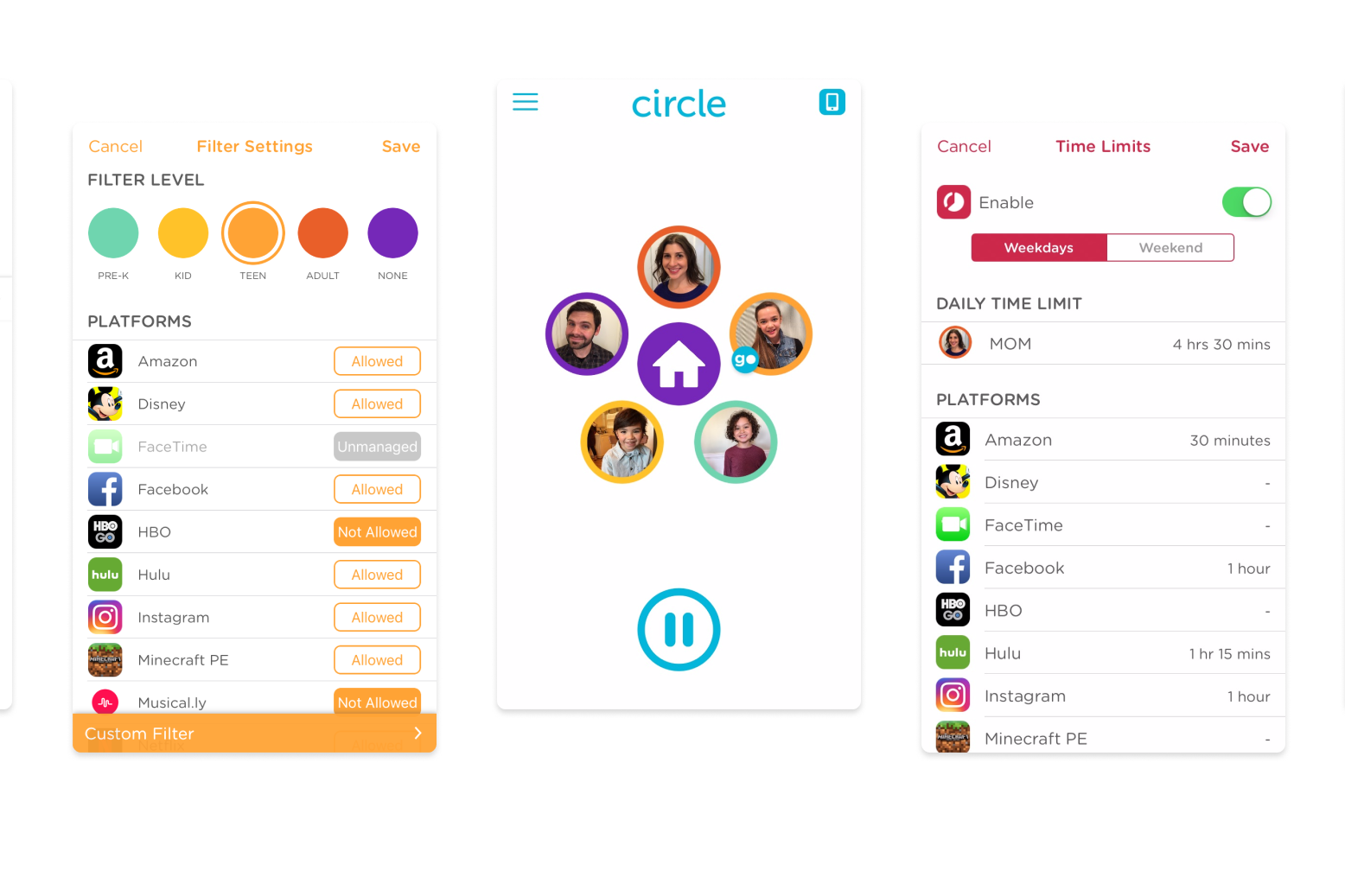 Circle app