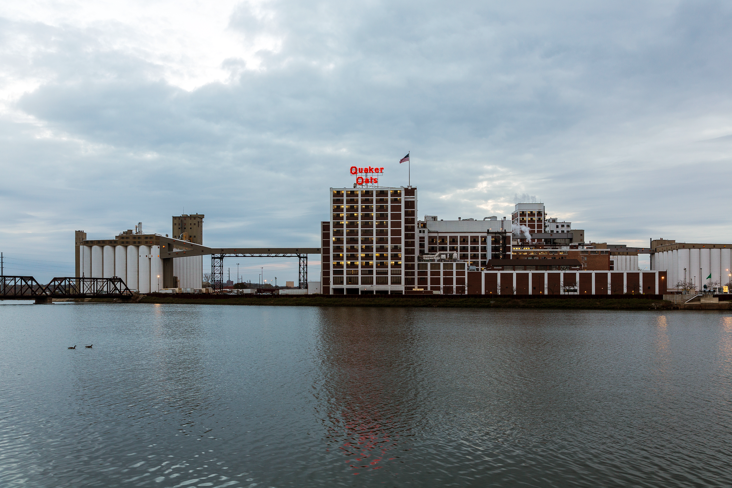 Quaker Oats factory, Iowa