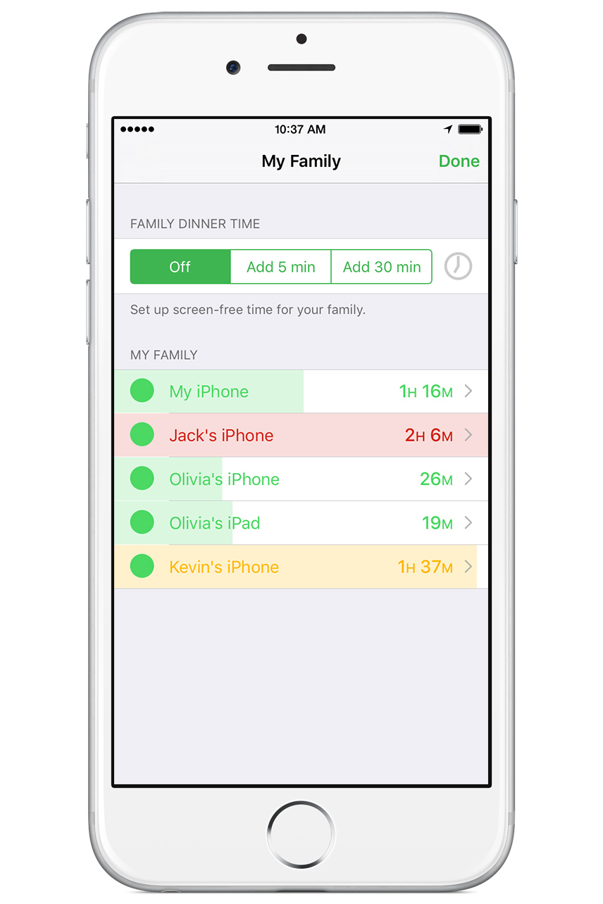 Moment Family app