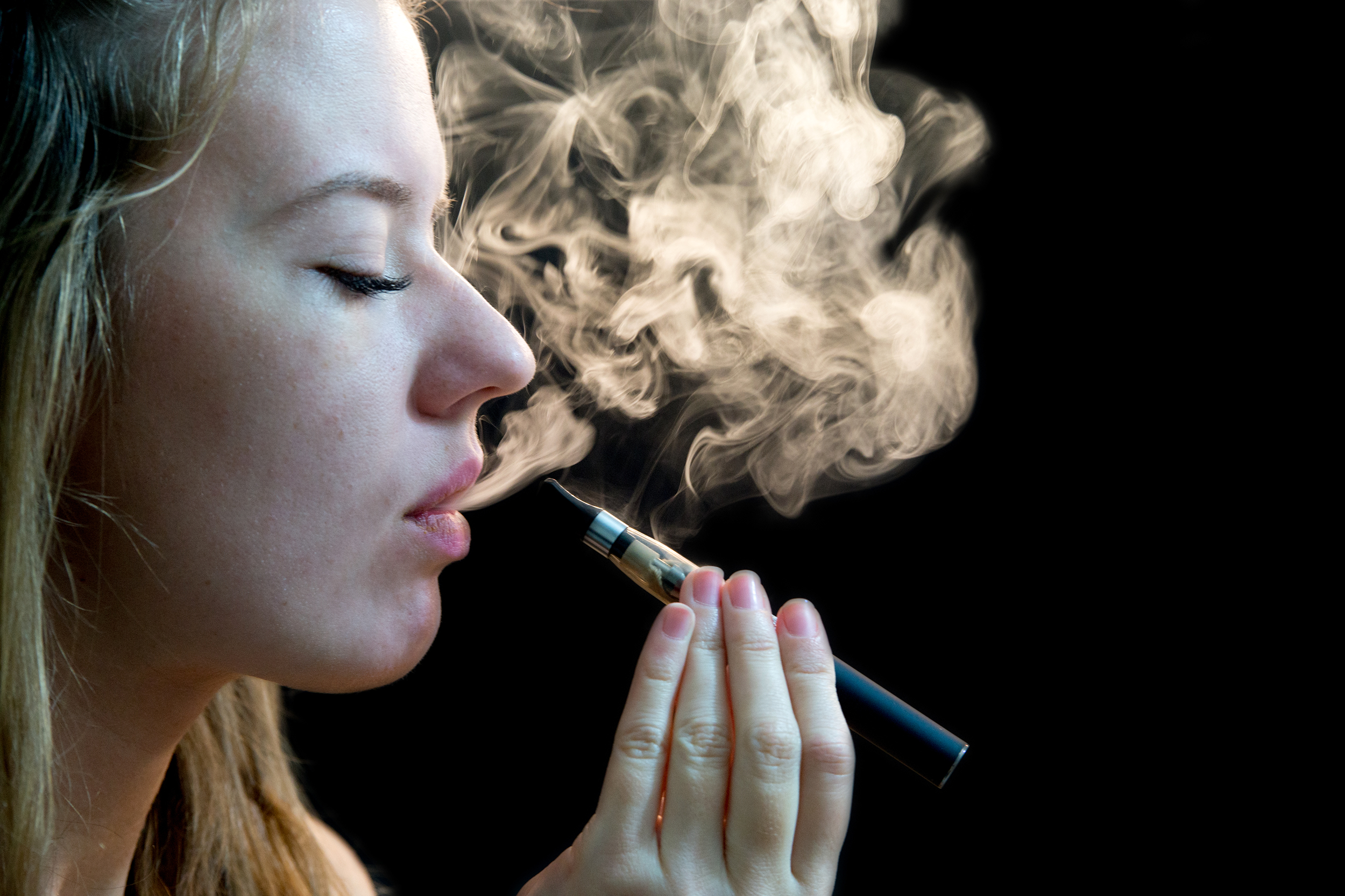Woman smoking