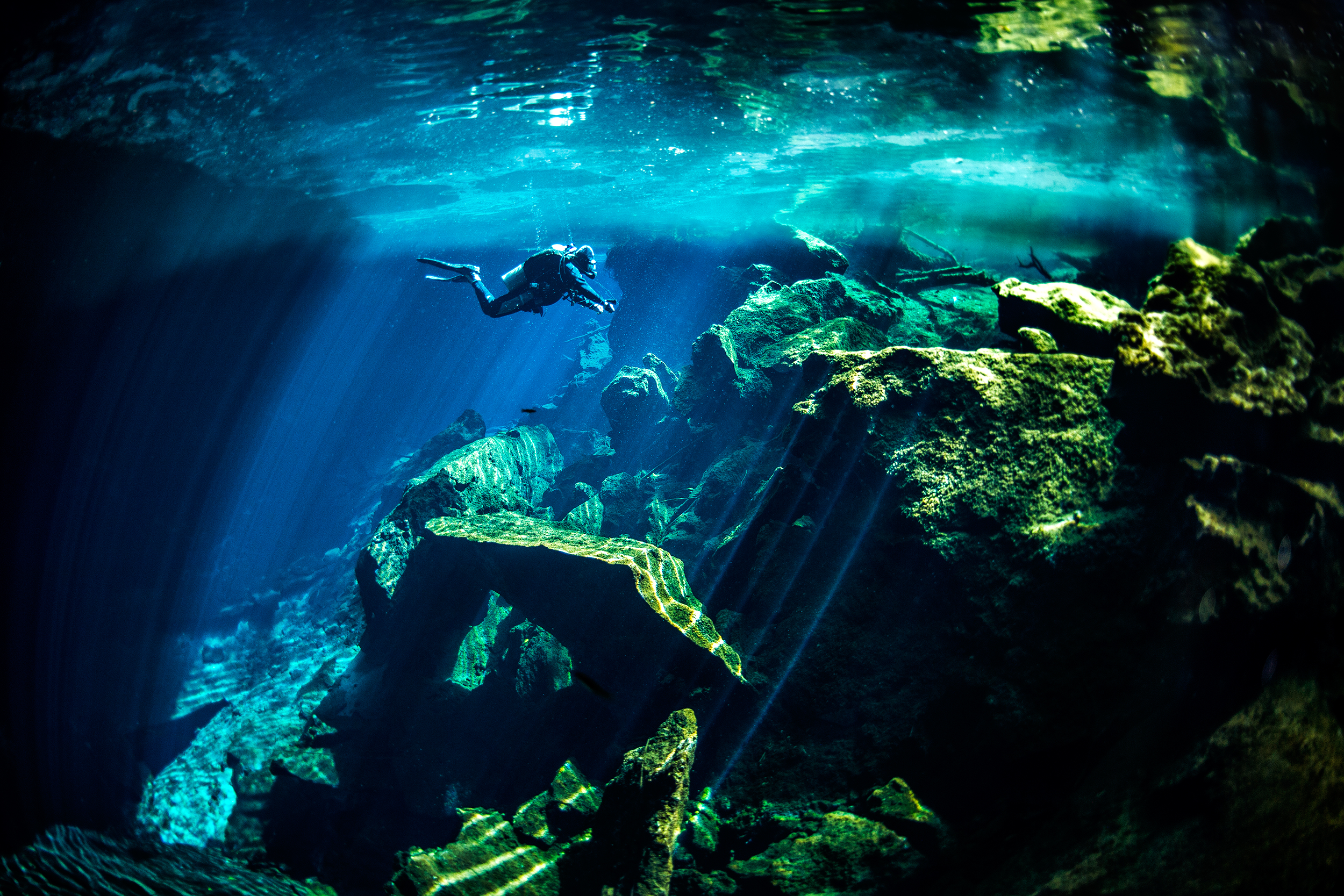 Cenote in Cancun