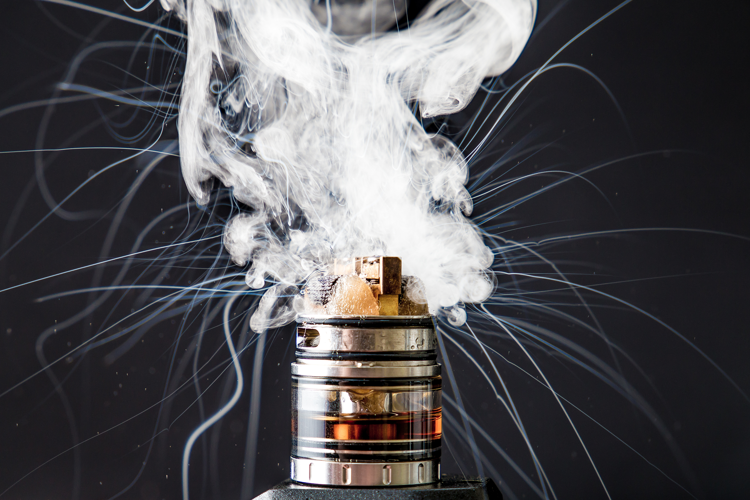 Vaporizer with smoke