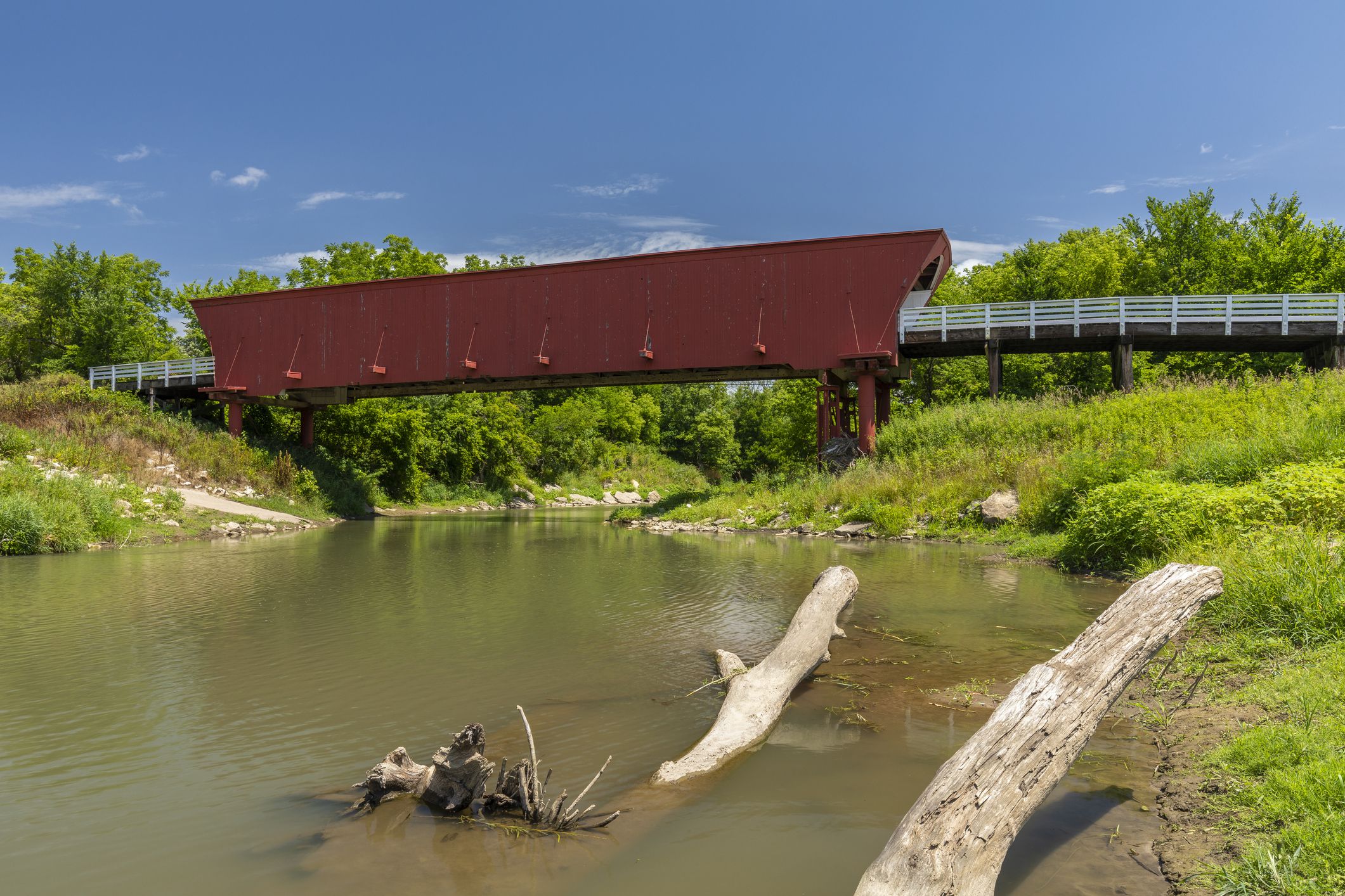 The Roseman Covered Bridge, Winterset, Iowa