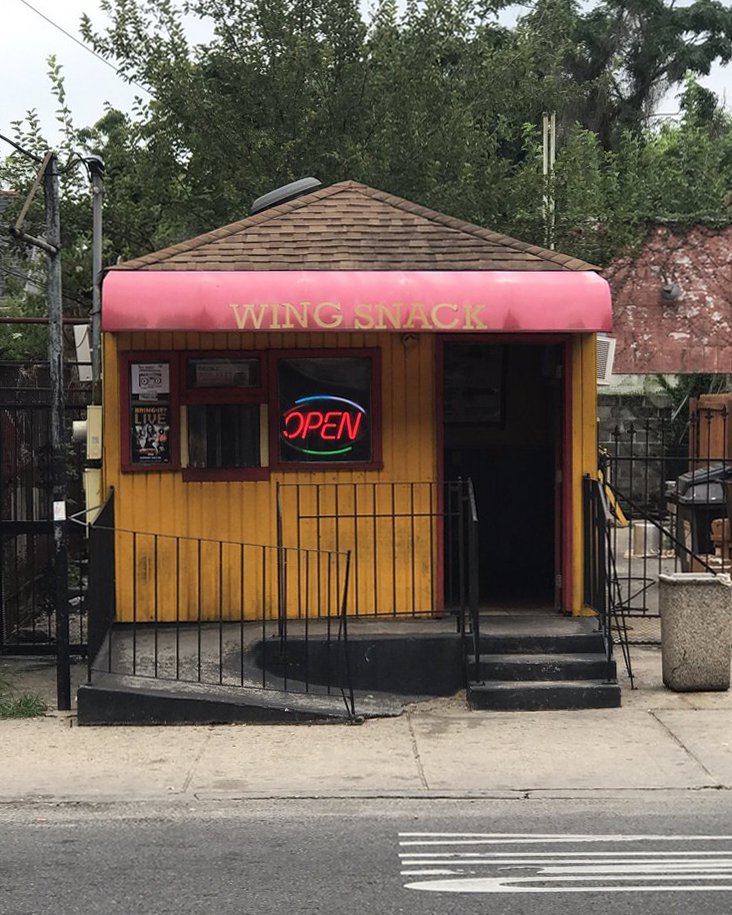 Wing Snack in New Orleans, Louisiana