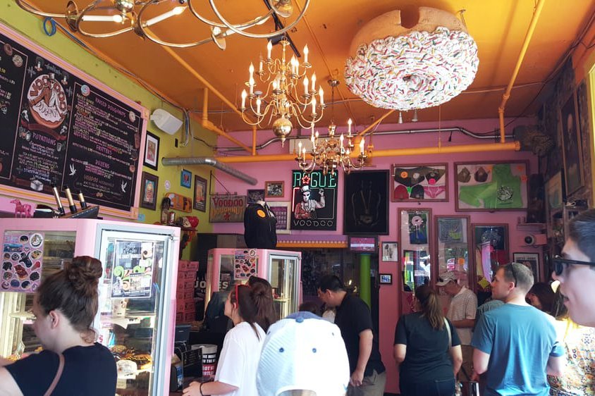 Voodoo Doughnut in Portland, Oregon