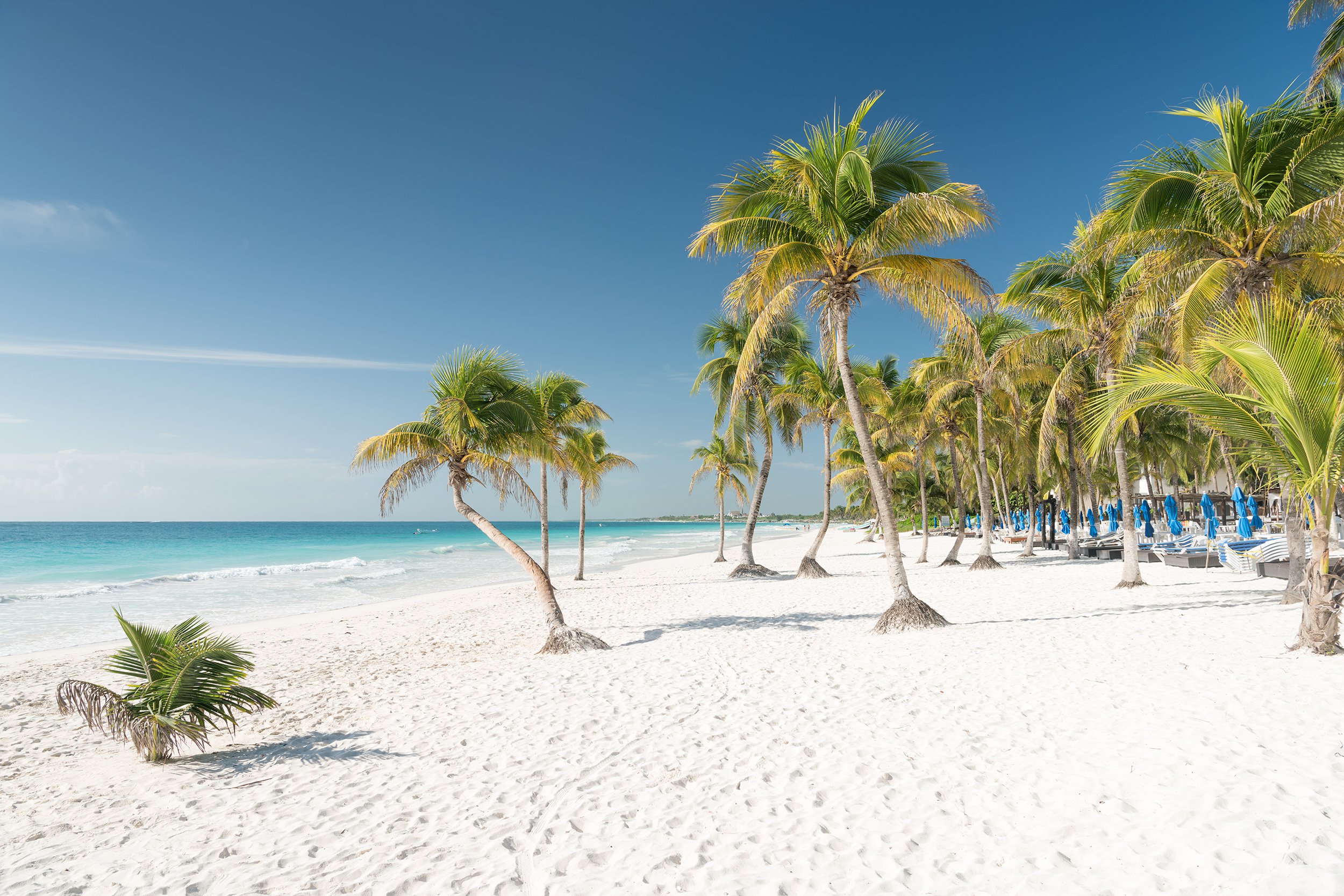 Tulum Beach in Tulum, Mexico