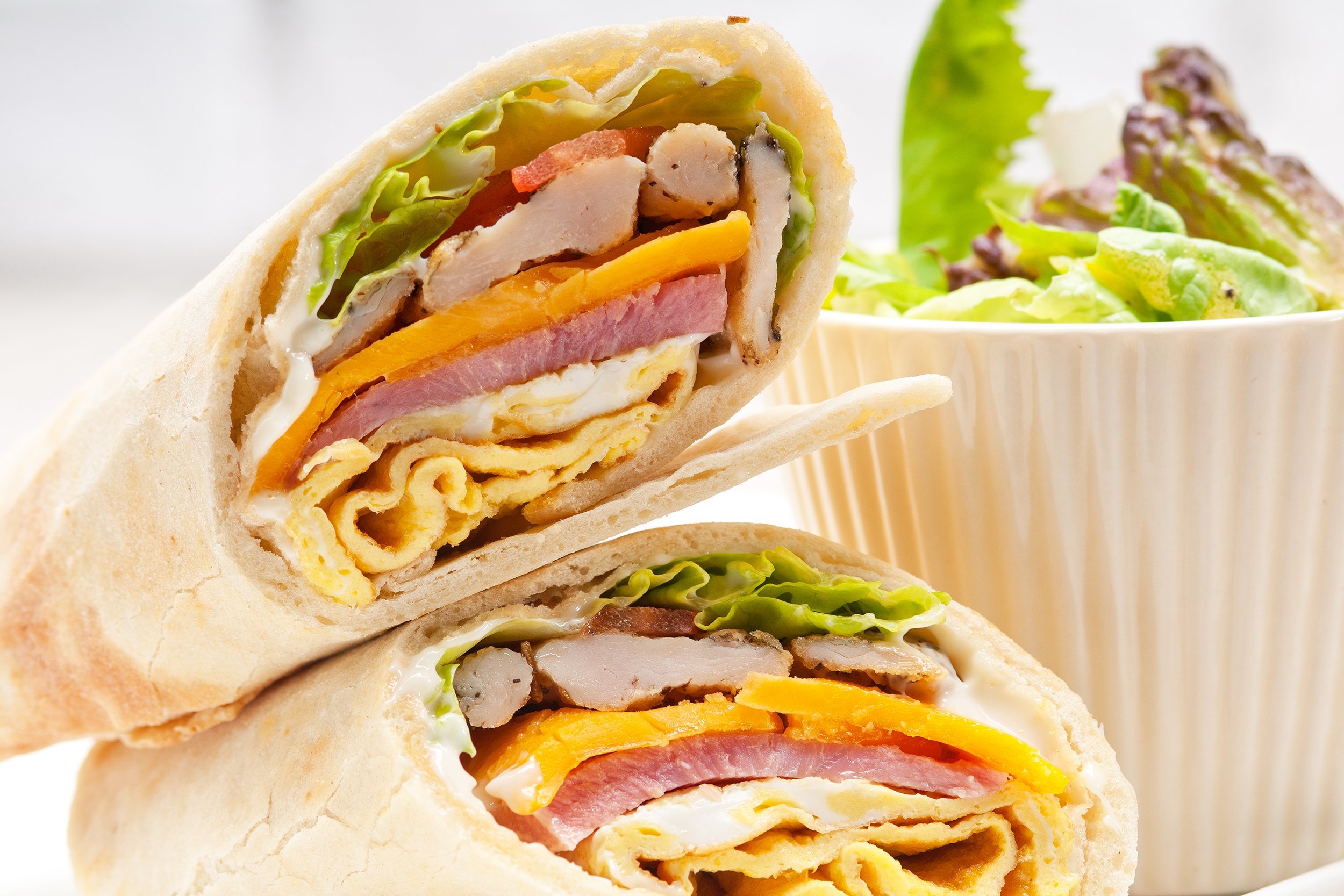 Turkey Club Wraps