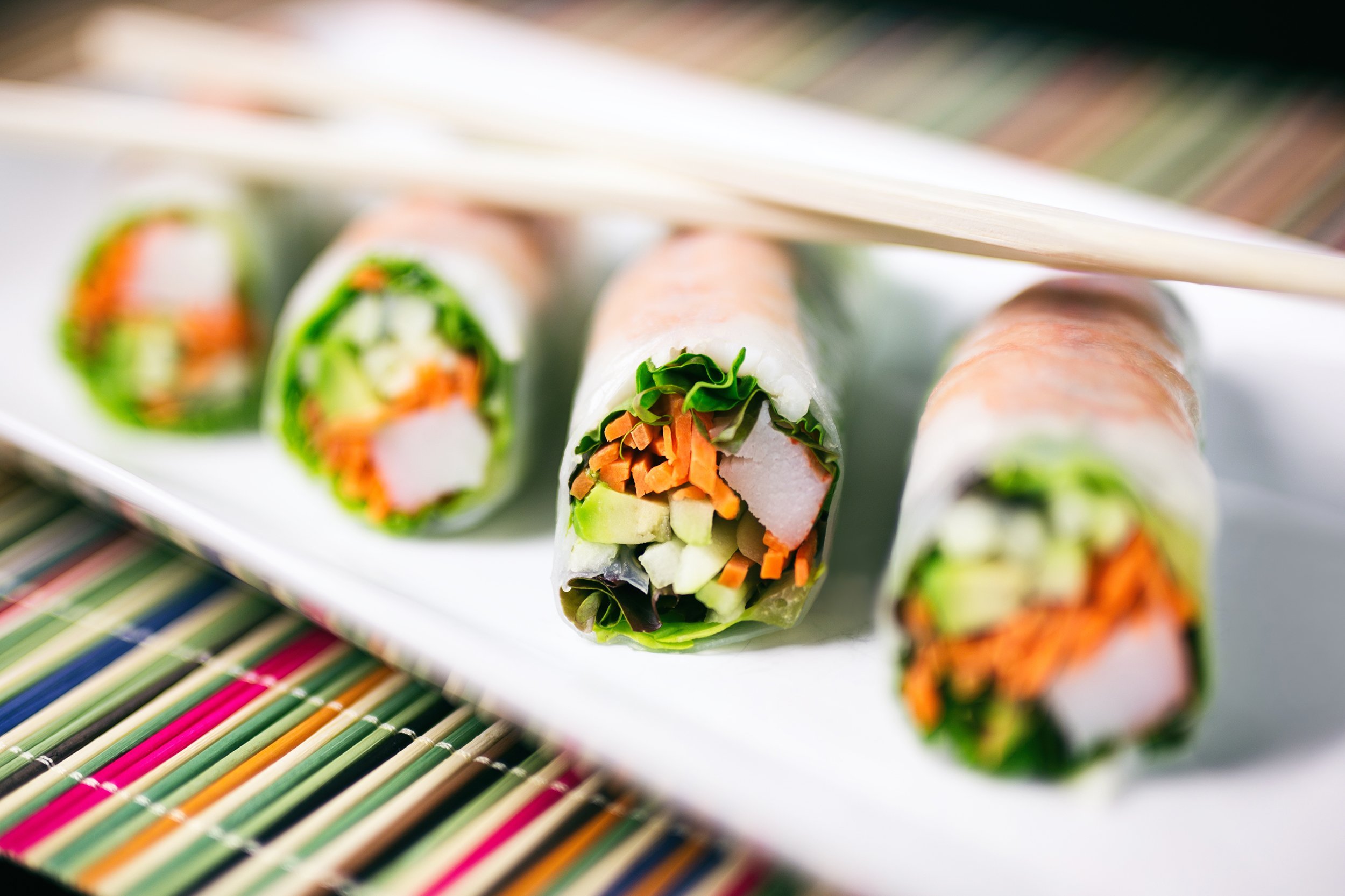 Avocado Summer Rolls