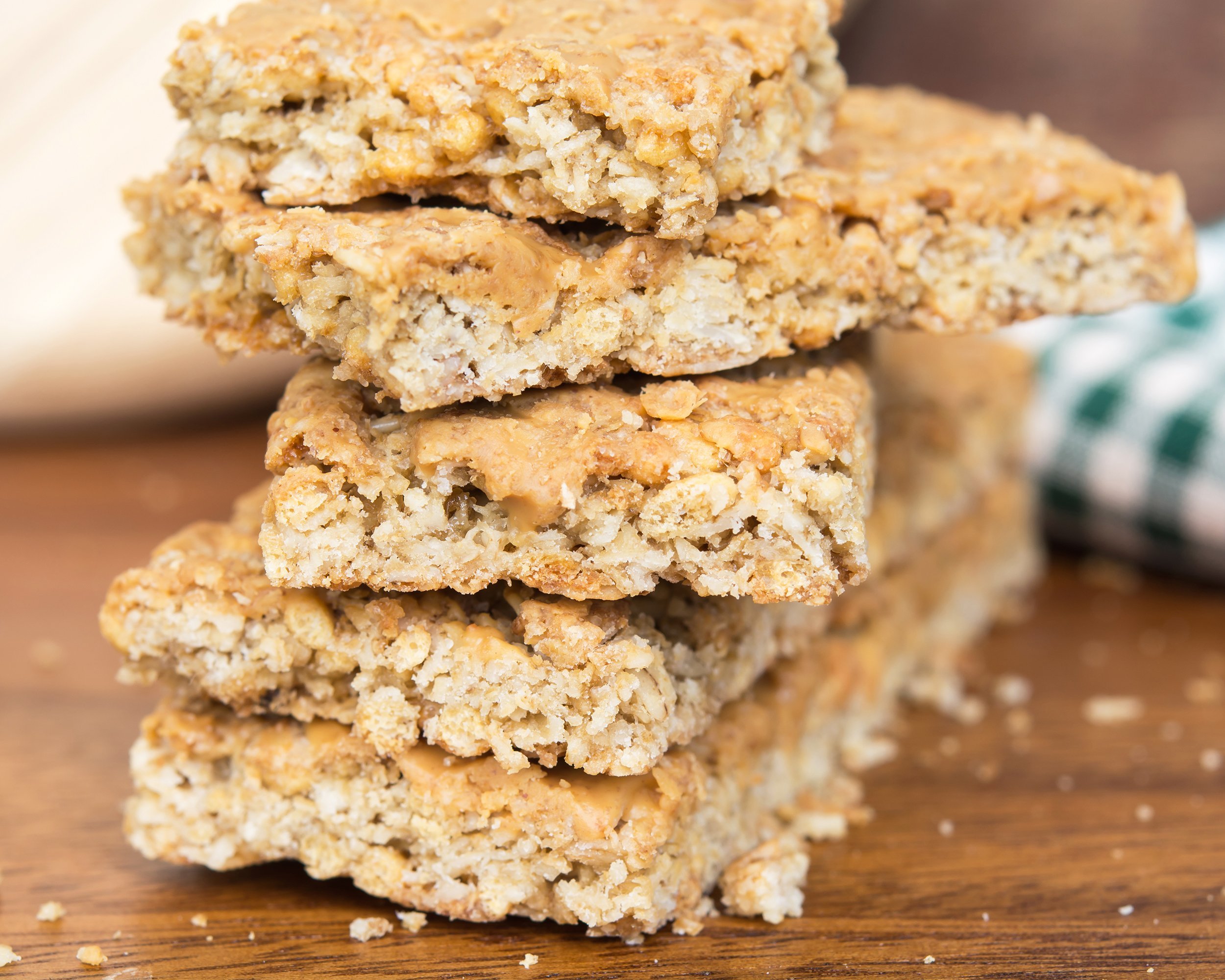 Peanut Butter Granola Bars