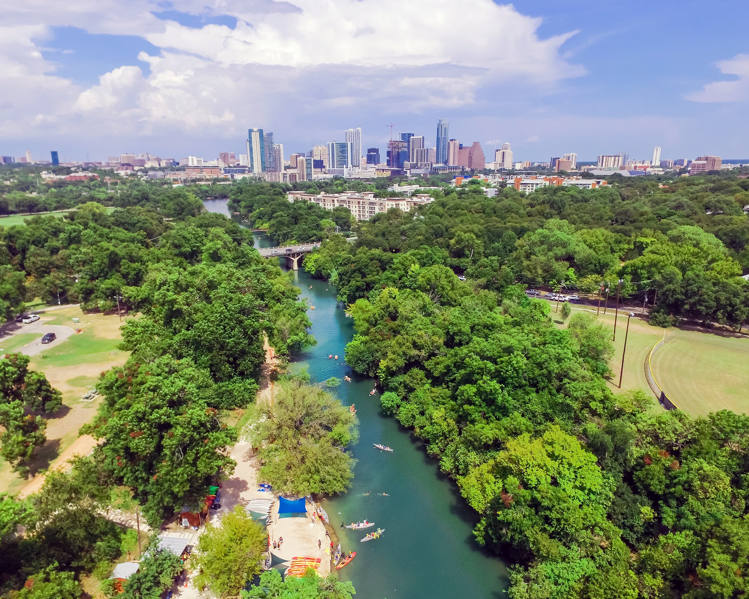 Zilker Metropolitan Park, Austin, Texas