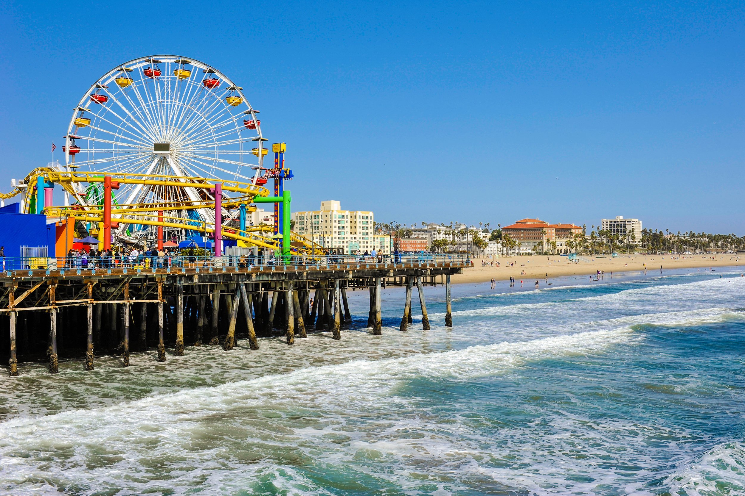 Santa Monica Pier, Santa Monica, California