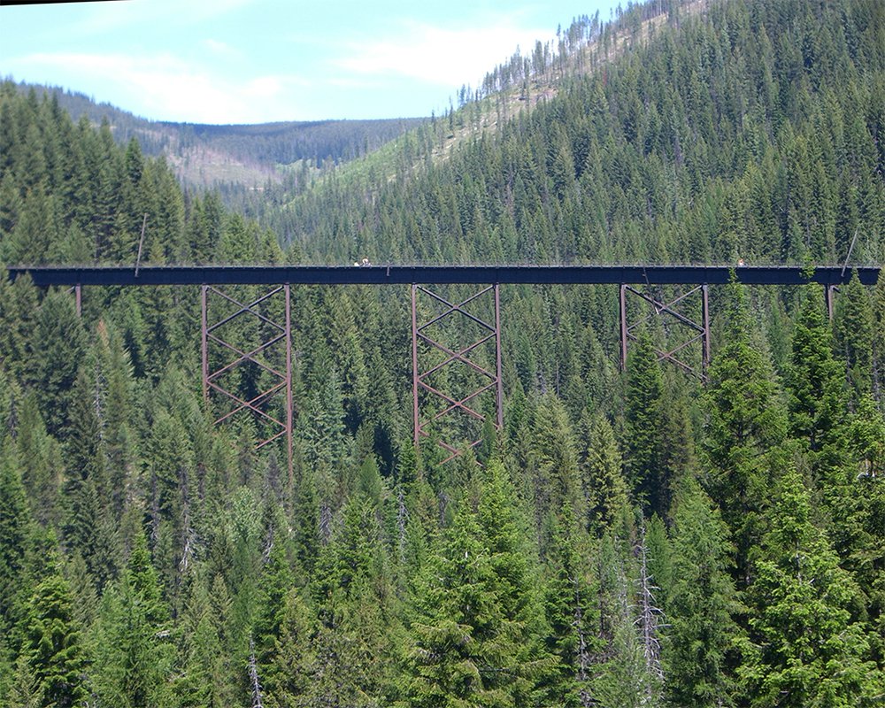 Hiawatha Mountain Bike Trail, Idaho