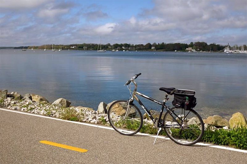 East Bay Bike Path at Colt State Park, Rhode Island