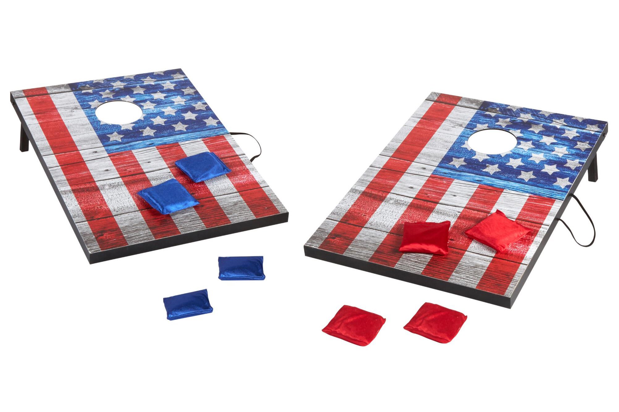American Flag Bean Bag Toss Lawn Game
