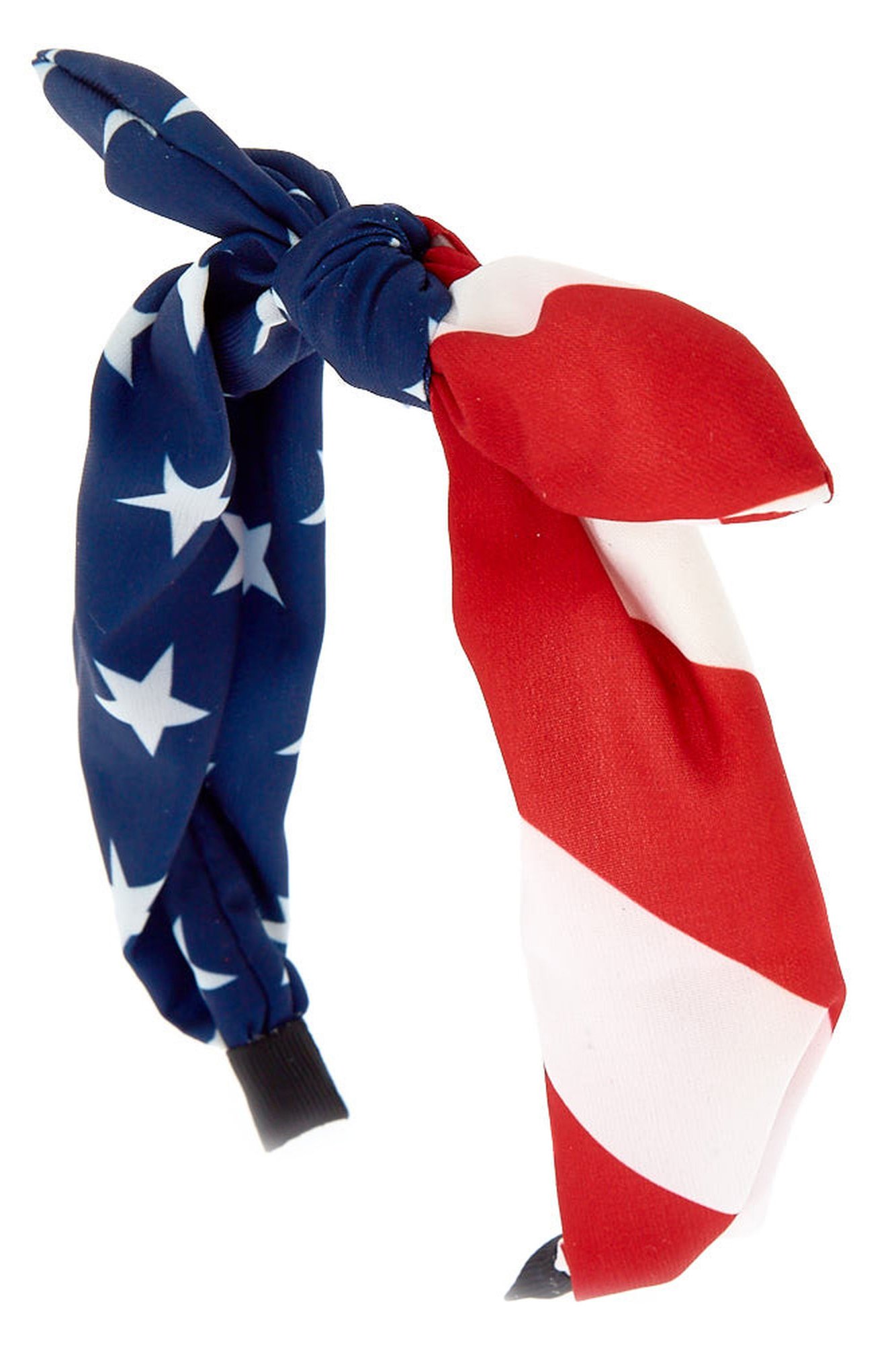 American Flag Tied Headband