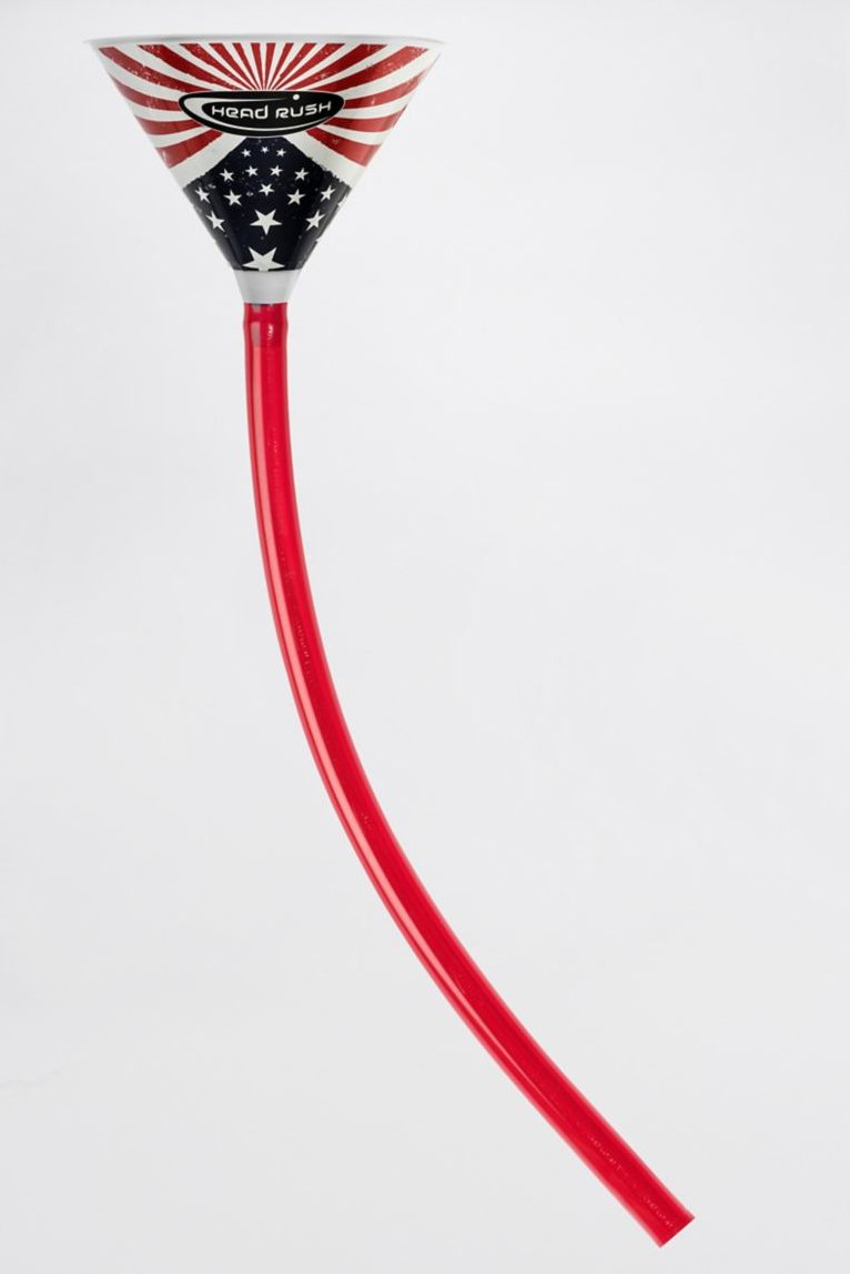 American Flag Beer Bong