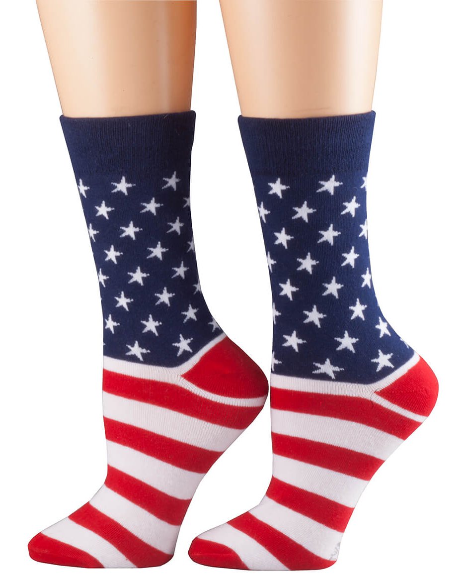 American Flag Socks