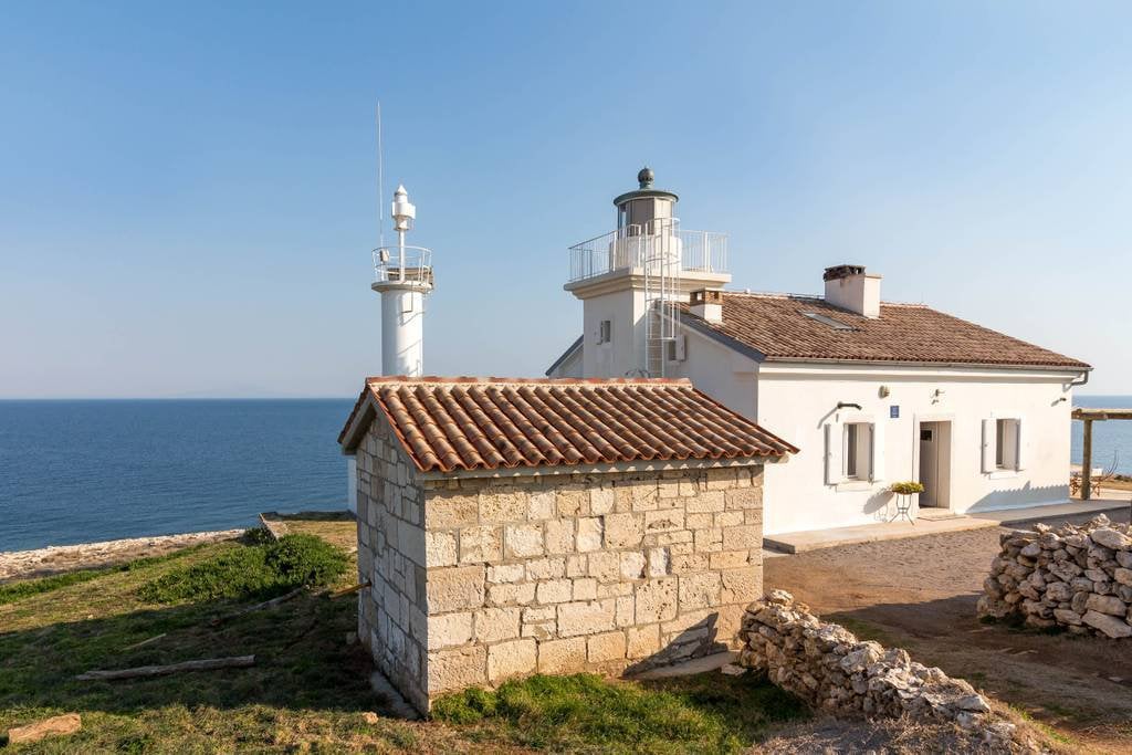 Croatian Lighthouse in Medulin, Croatia