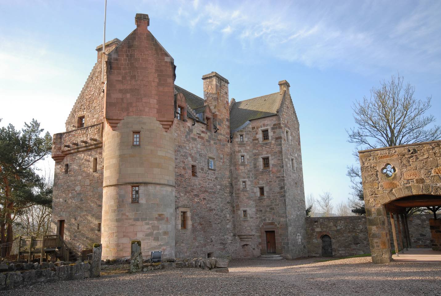Dairsie Castle in Fife, Scotland