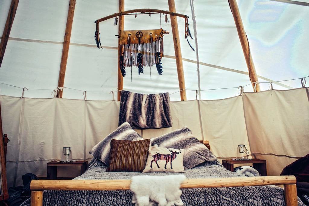 Spirit Lodge Tipi in Lynchburg, Virginia