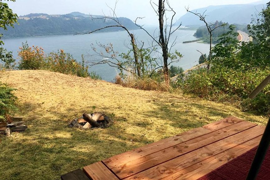 Glamping in the Gorge in Corbett, Oregon
