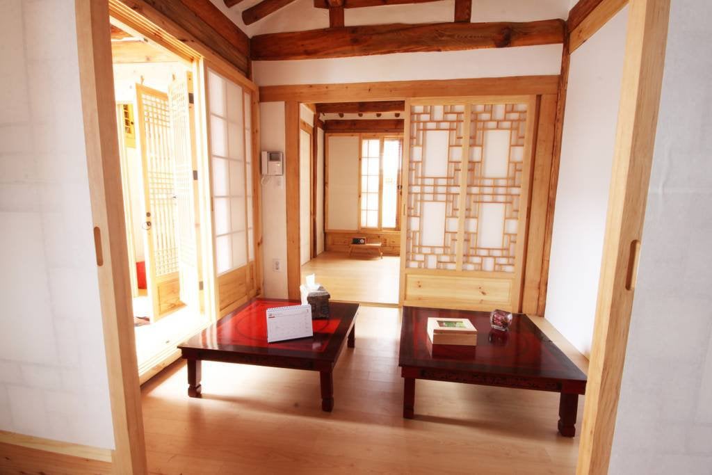 Traditional Korean Hanok in Seoul, South Korea