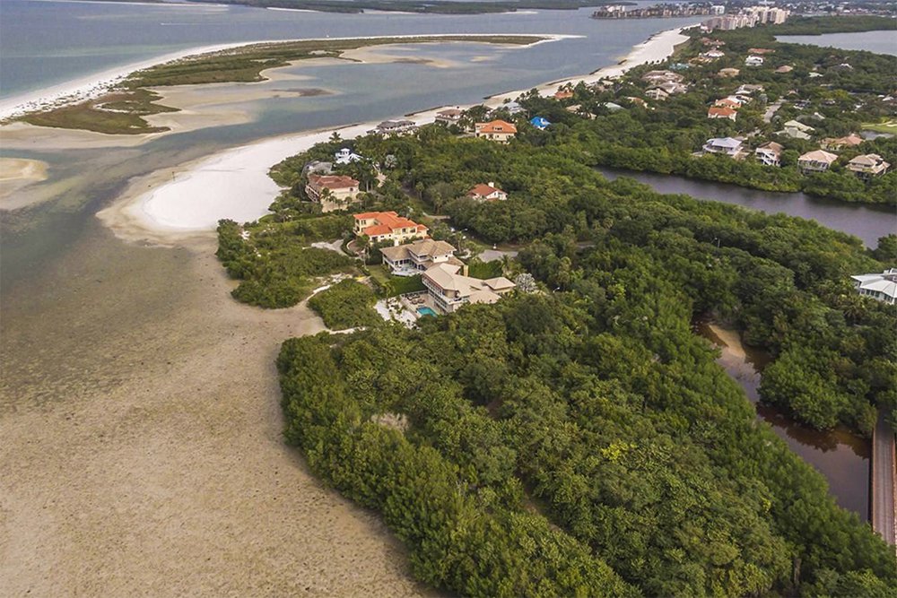 expensive beachfront property on Marco Island, Florida