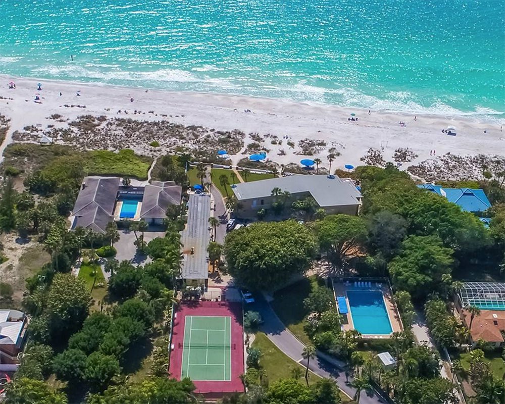 expensive beachfront property on Holmes Beach, Florida