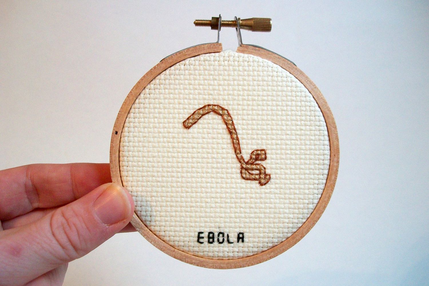 Ebola Cross-Stitch