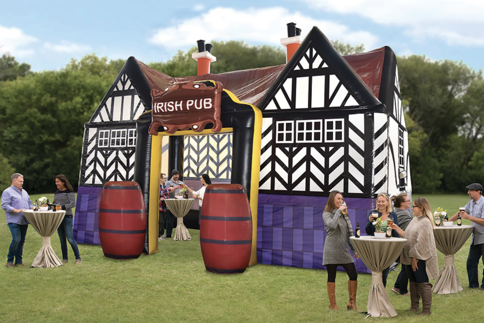Inflatable Irish Pub