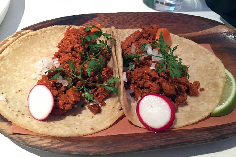 homemade chorizo in Casa Enrique in New York