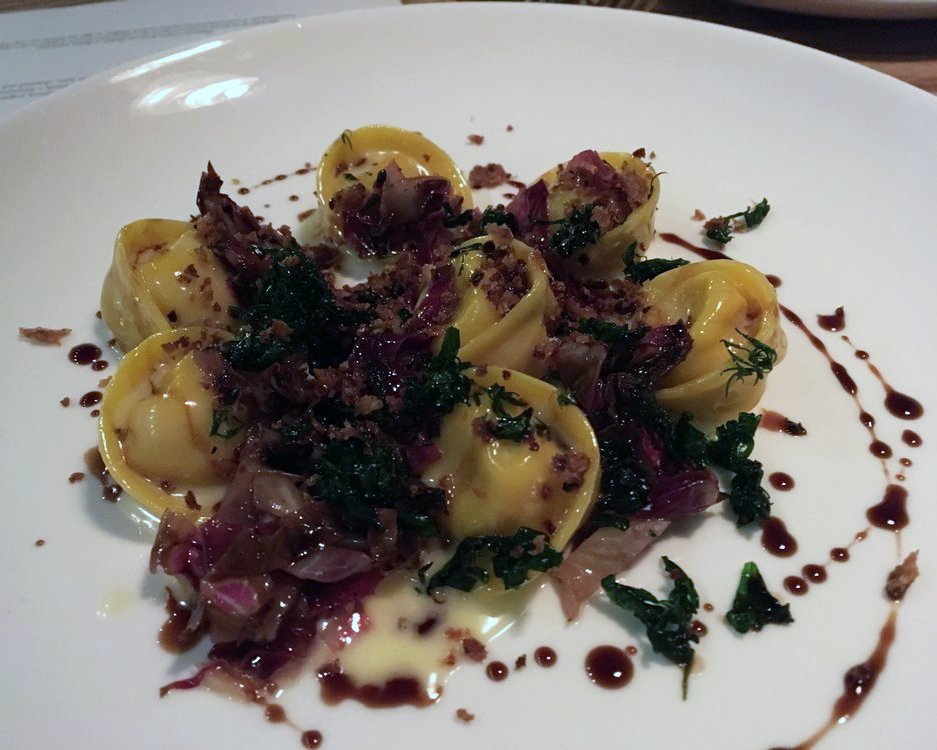torteletti alla norma at Tail Up Goat in Washington, D.C.