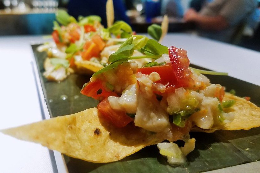 ceviche at Topolobampo in Chicago