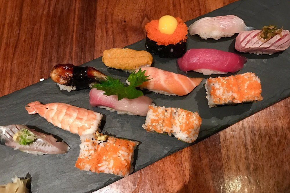 sushi at Kanoyama in New York