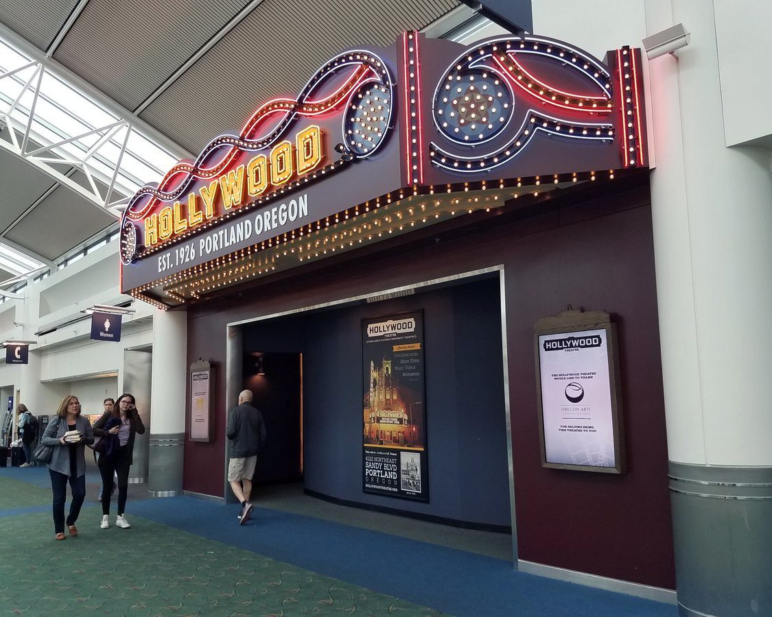 Movie Theater at Portland International Airport