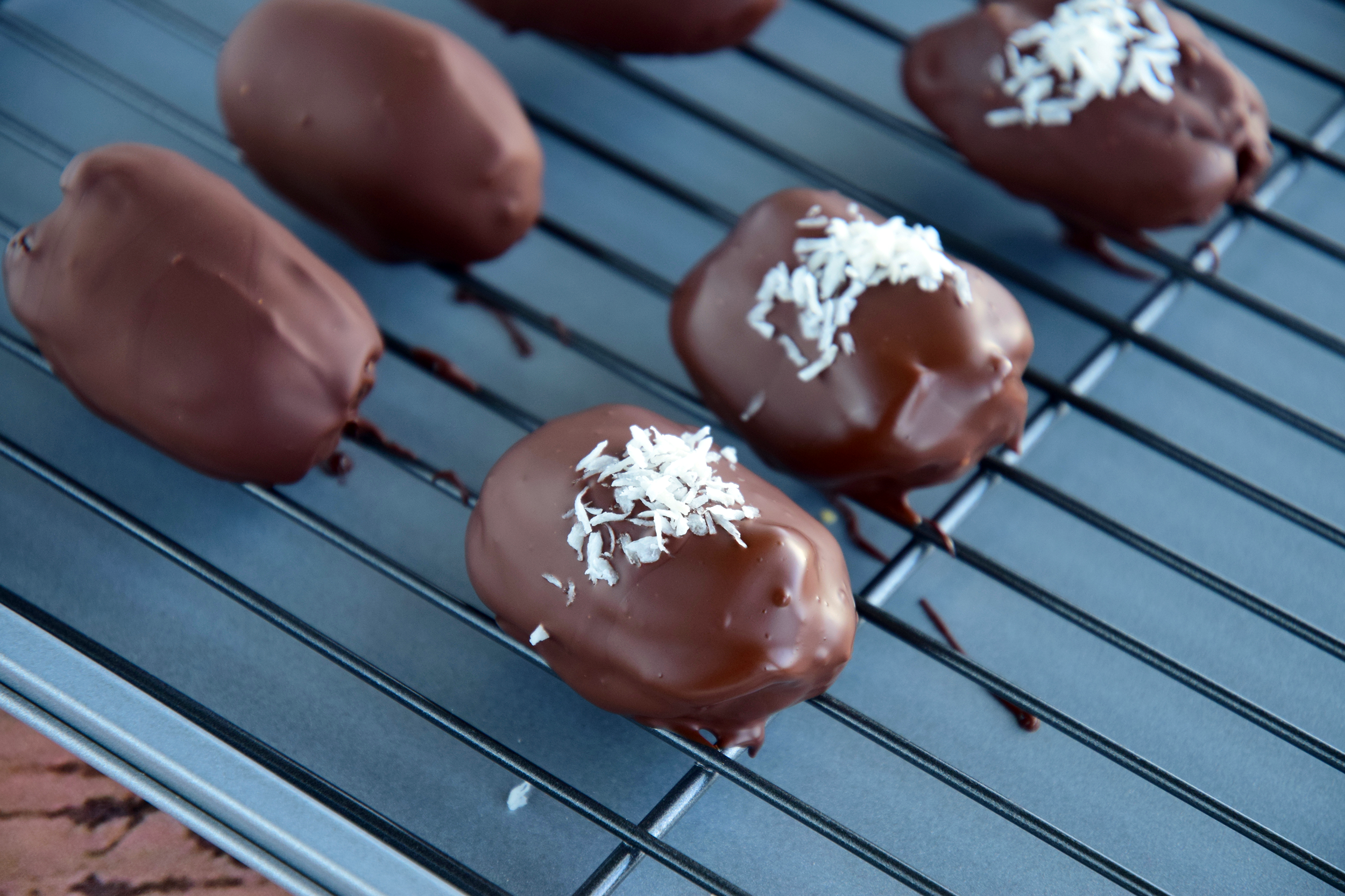Homemade Mounds bars