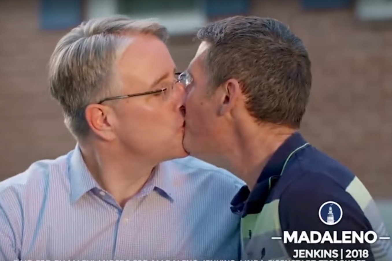 Richard Madaleno's Campaign Ad Kiss (2018)